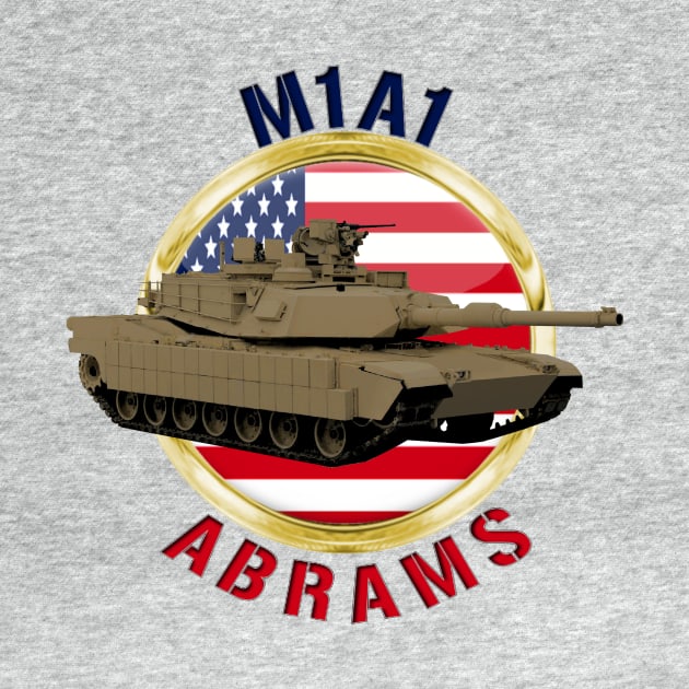 M1A1 Abrams USA by MilMerchant